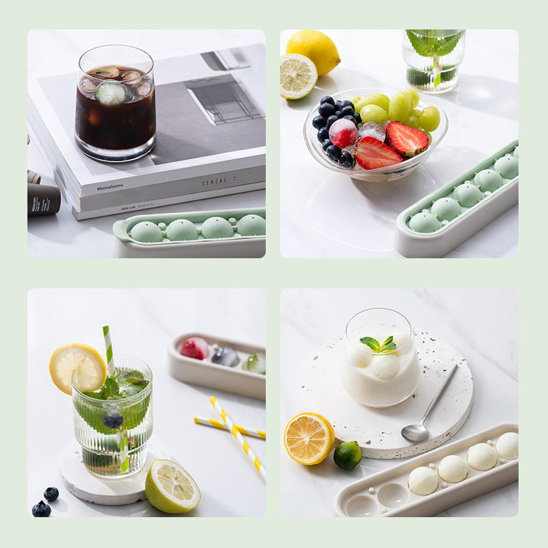 6 Balls Silicone Ice Mold | Bowlift