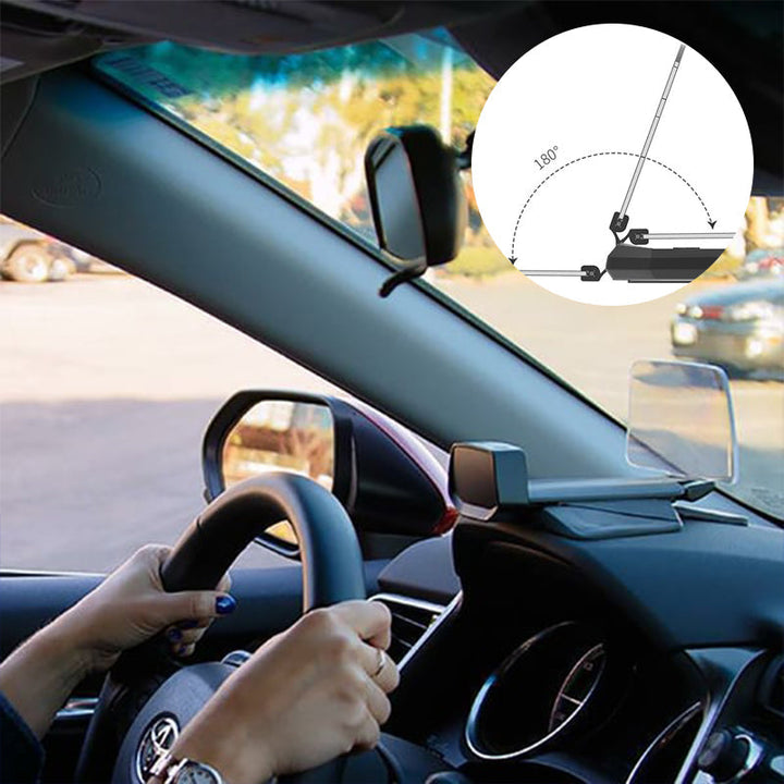BowLift | HUD navigation projector with wireless charging function