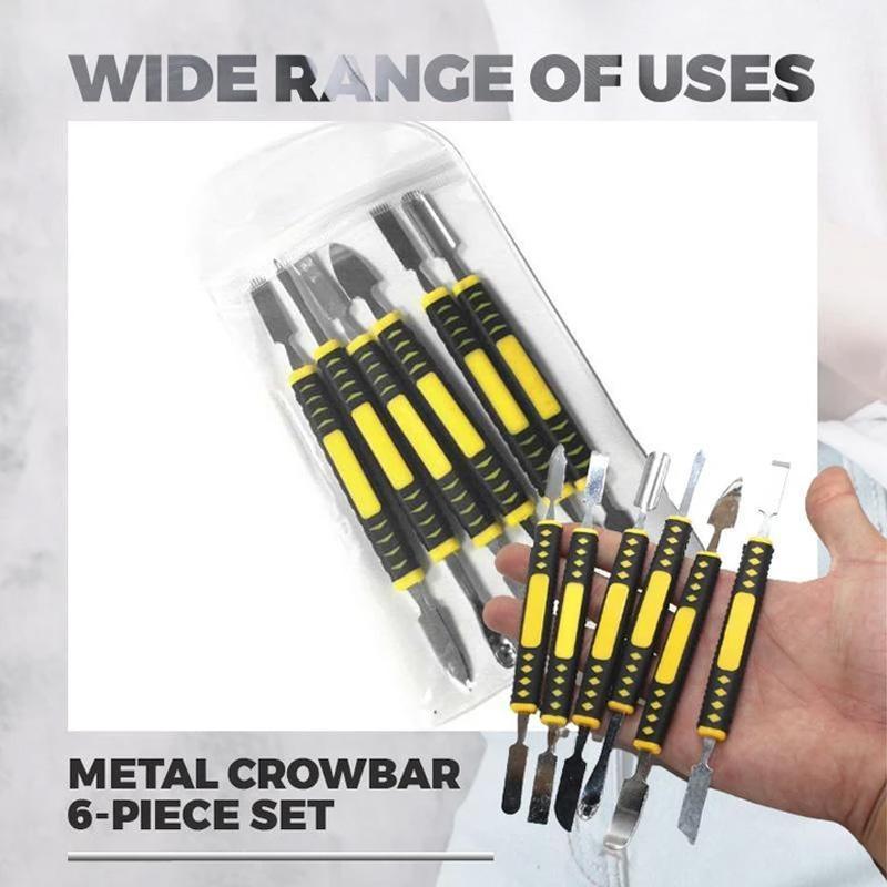 BowLift | Metal pry bar 6-piece set