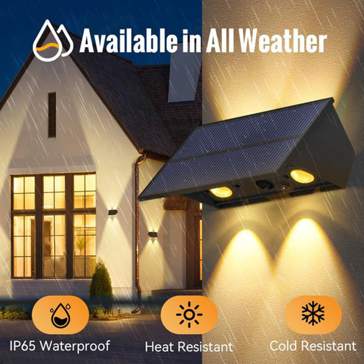 BowLift | Garden Solar Wall Light