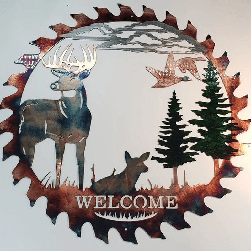 Metal wall art, laser-cut | Bowlift