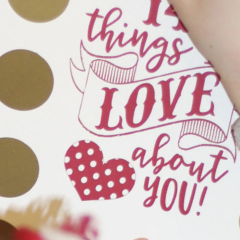 BowLift | Valentine's Scratching Advent "14 Things I Love About You!"