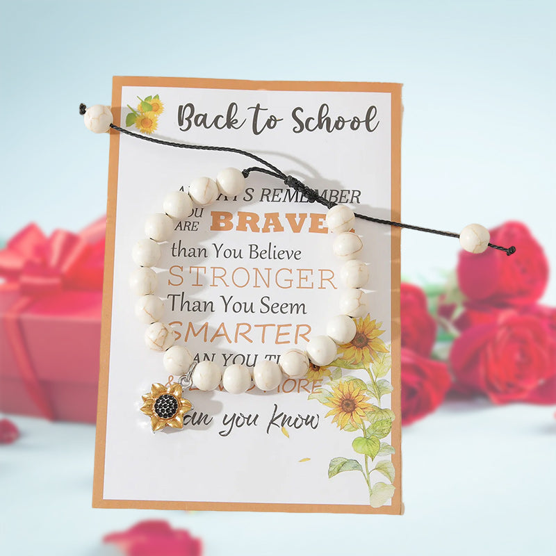 BowLift | Sunflower Bracelet - "Back to School"