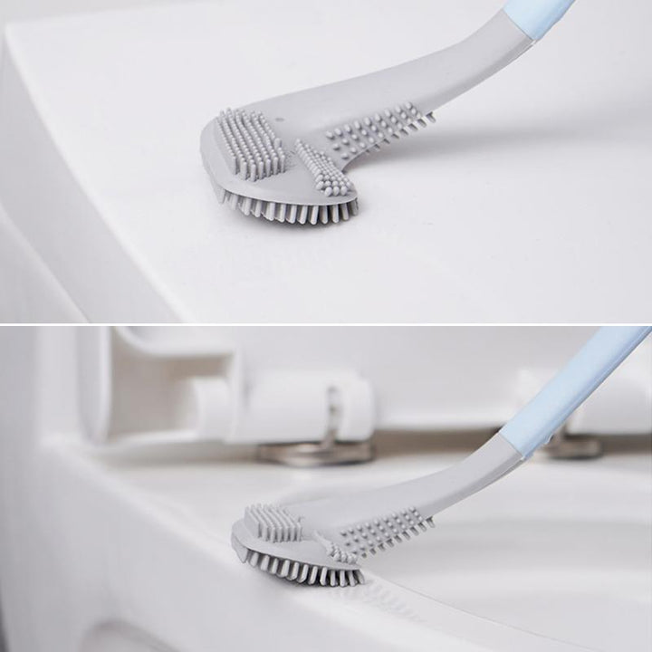 Long Handle Flexible Silicone Golf Toilet Brush | Bowlift