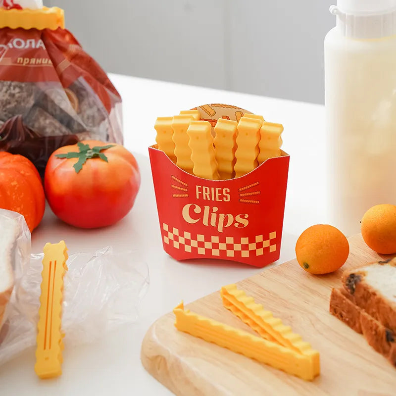 Funny Magnetic French Fries Food Clips | Bowlift