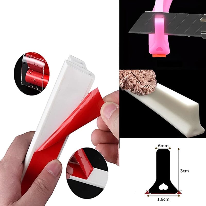 Bathroom Silicone Water Retaining Strip | Bowlift