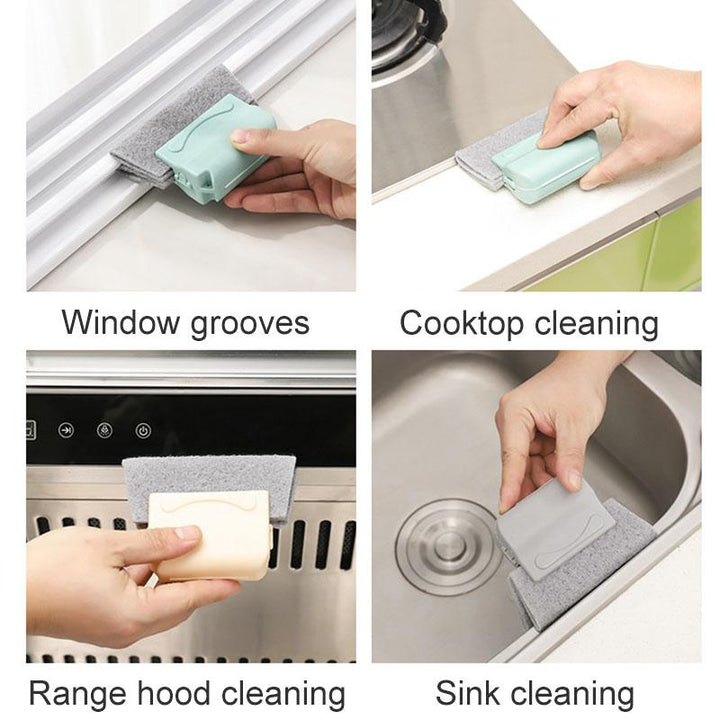 BowLift | Magical Door Window Groove Cleaning Brushes, 3 Pieces