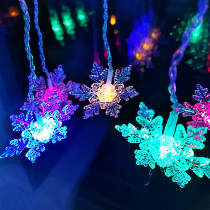 Decorative LED Snowflake Lights | Bowlift