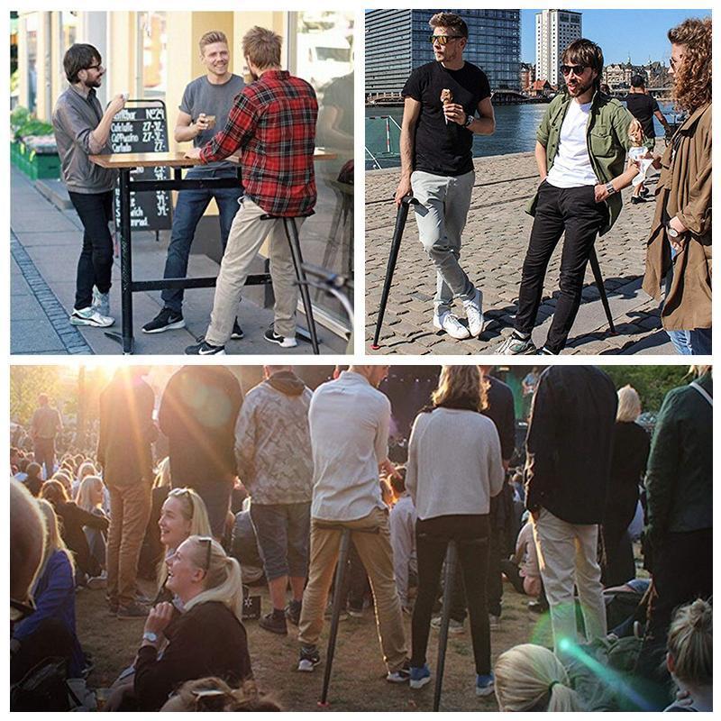 BowLift | Portable Mini Folding Chair for Queuing Outdoors etc.