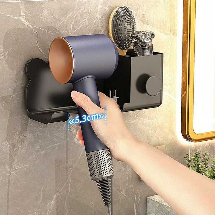 BowLift | Bathroom Hair Dryer Holder