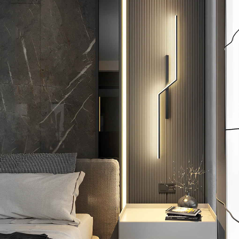 BowLift | Lines Creative LED Modern Minimalist Wall Lamp Decorative Wall Lights Lighting