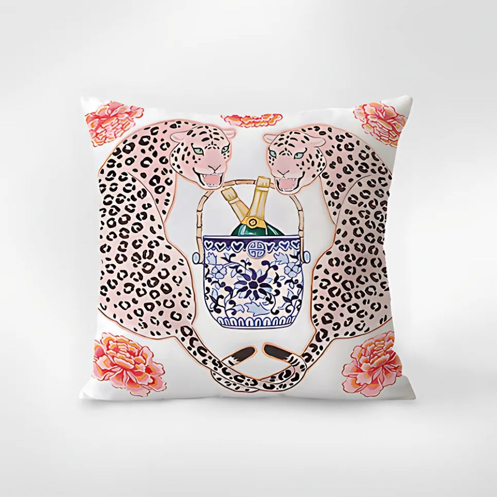 BowLift | Zebra Tapestry Tassel Cushion Cover