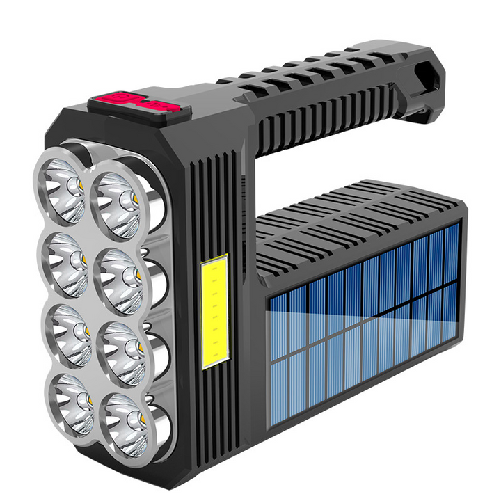 BowLift | Solar LED Flashlight – Waterproof, powerful handheld spotlight with lithium battery