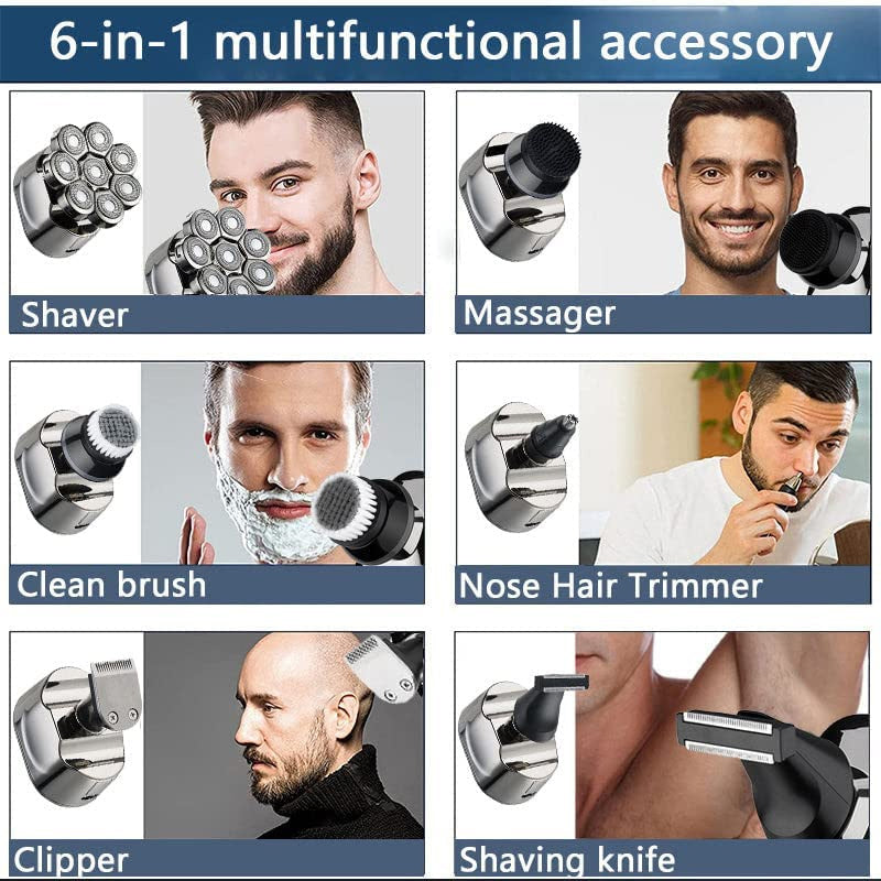 BowLift | 8D Upgraded LED Display 10 in 1 Multifunctional Shaver