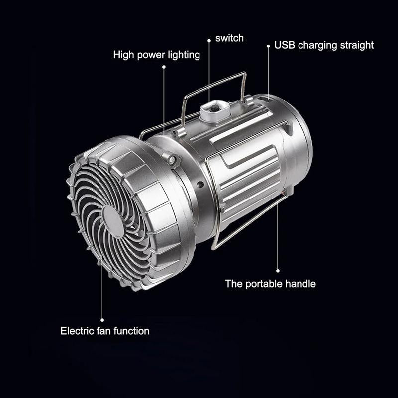BowLift | Outdoor LED Camping Light with Fan