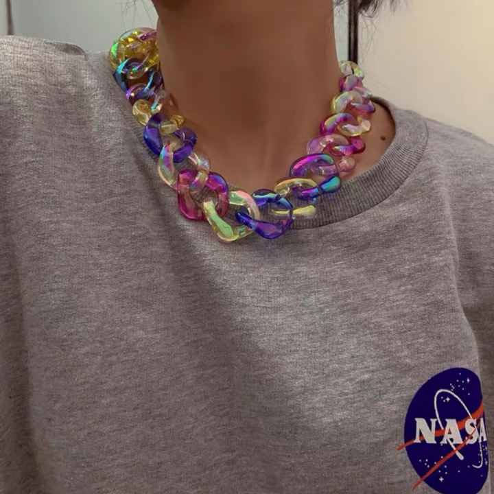 BowLift | Temperament Exaggerated Candy Color Necklace
