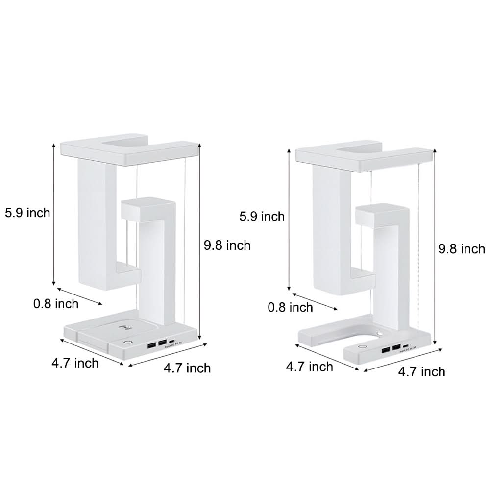 BowLift | Levitating LED Table Lamp with Wireless Charging