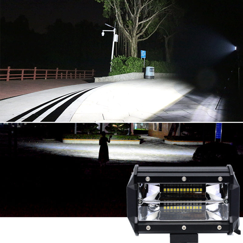 BowLift | 5 Inch Amber White Light Strobe Work Light Pods