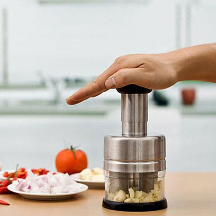BowLift | Stainless Steel Garlic Press