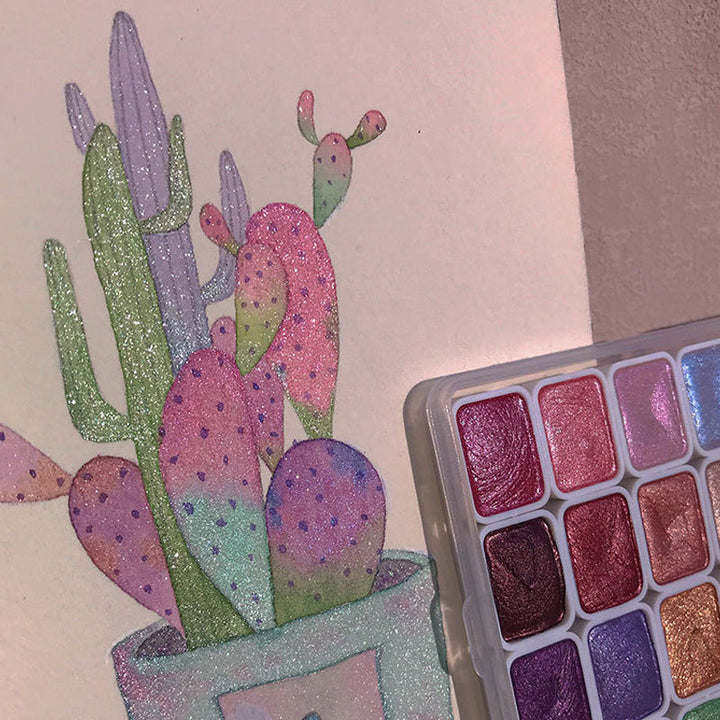 BowLift | 20 Colors Watercolor Painting Set