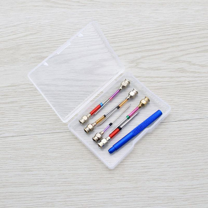 Embroidery Punch Needle Set of 7 for Continuous Threading and Craft Projects