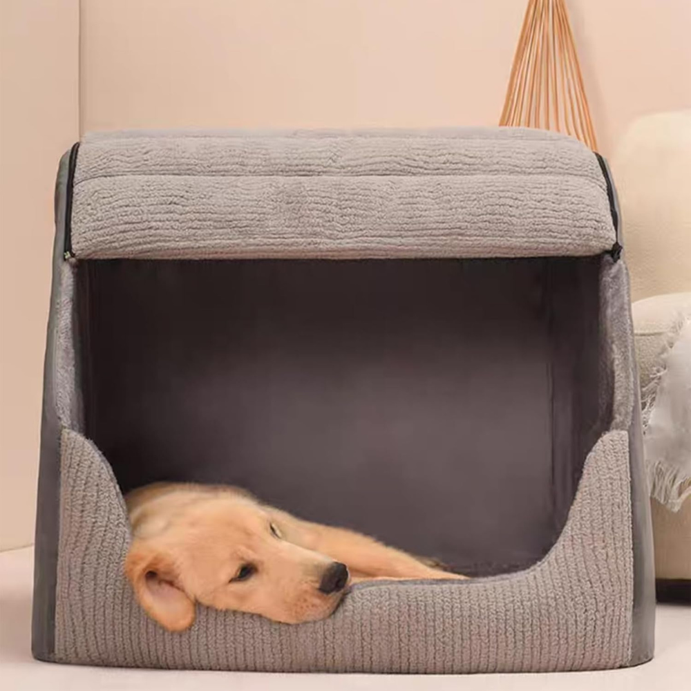 SnuggleHome  • Cozy & Warm Enclosed Bed for Dogs