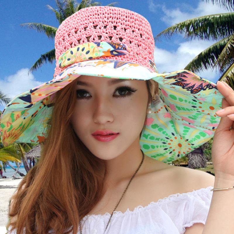 BowLift | Fashion Hollow Printed Sun Hat