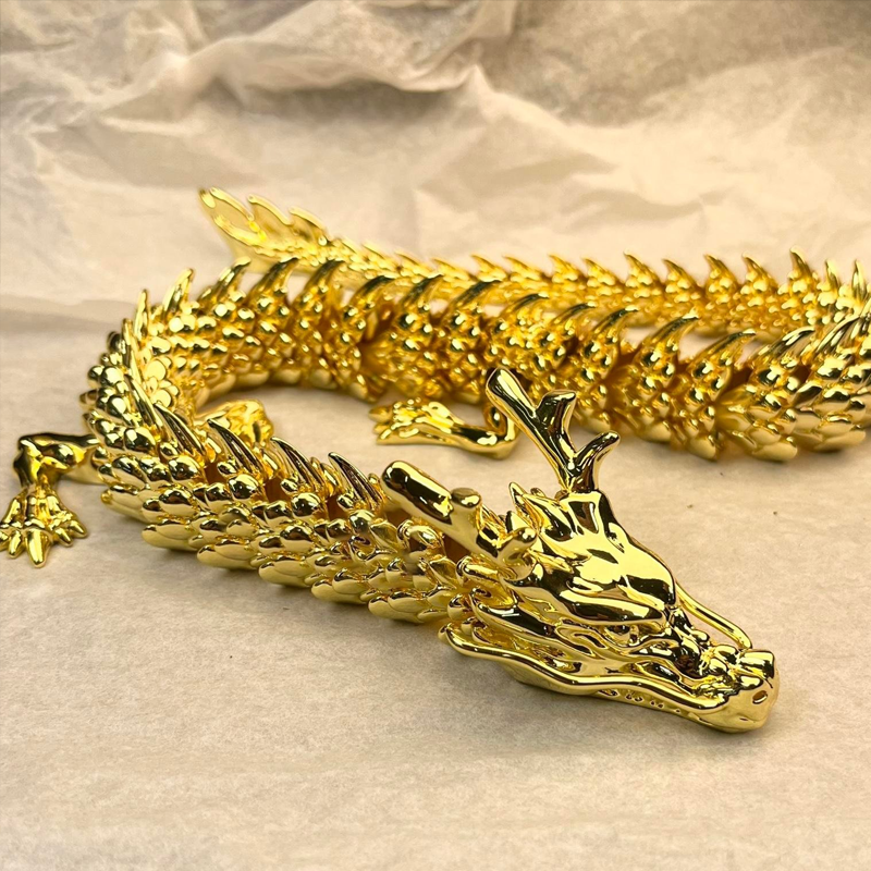 BowLift | Golden Dragon with movable joints