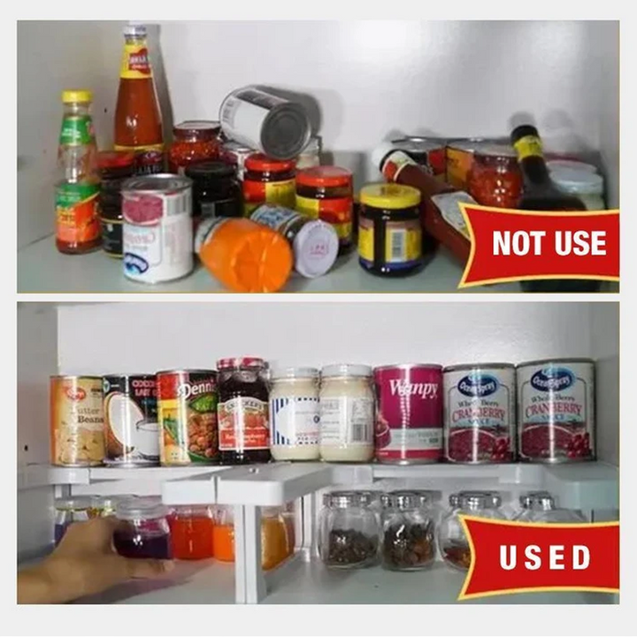 BowLift | Adjustable Two-Layer Spice Rack
