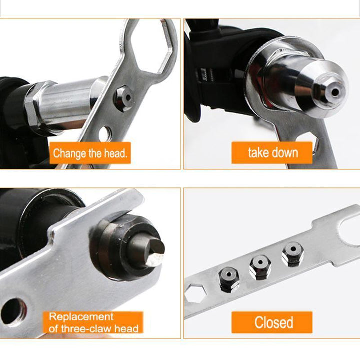 BowLift | Professional Rivet Gun Adapter Kit
