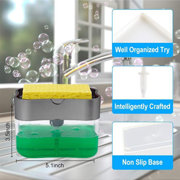 BowLift | Soap Dispenser and Sponge Caddy