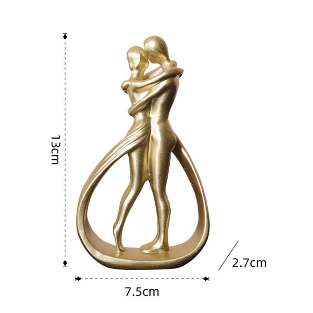 BowLift | Embrace Resin Couple Sculpture