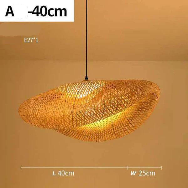 RayaLicht – Handmade Rattan Pendant Lamp for Your Interior Bowlift