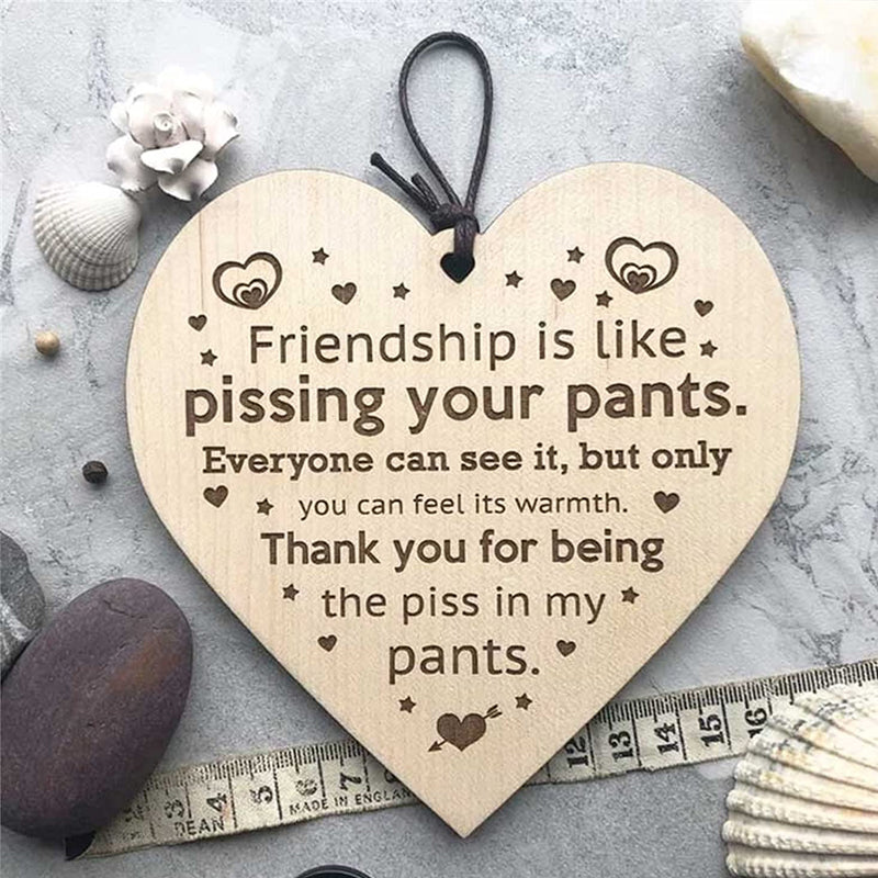 BowLift | Friendship Wood Pendant Christmas Tree Decor