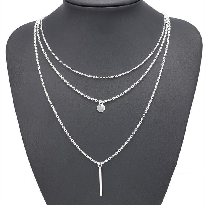 BowLift | Multilayer Pendant Long Chain Necklace