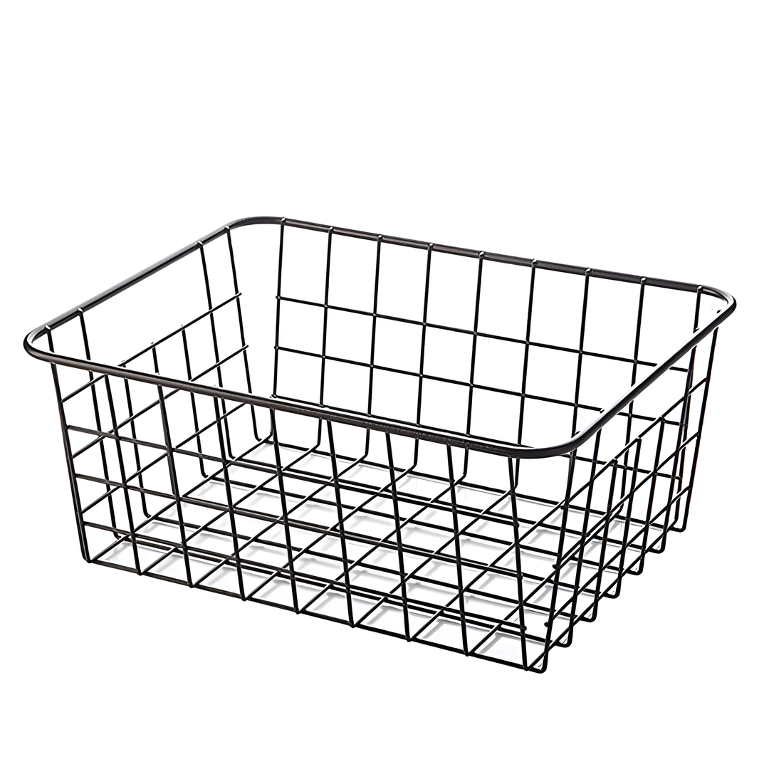 BowLift | Modern Wire Storage Basket with Handles – NeatBasket