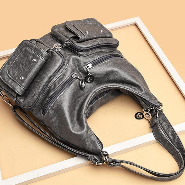 BowLift | Multi-Pocket Vintage Shoulder Bag