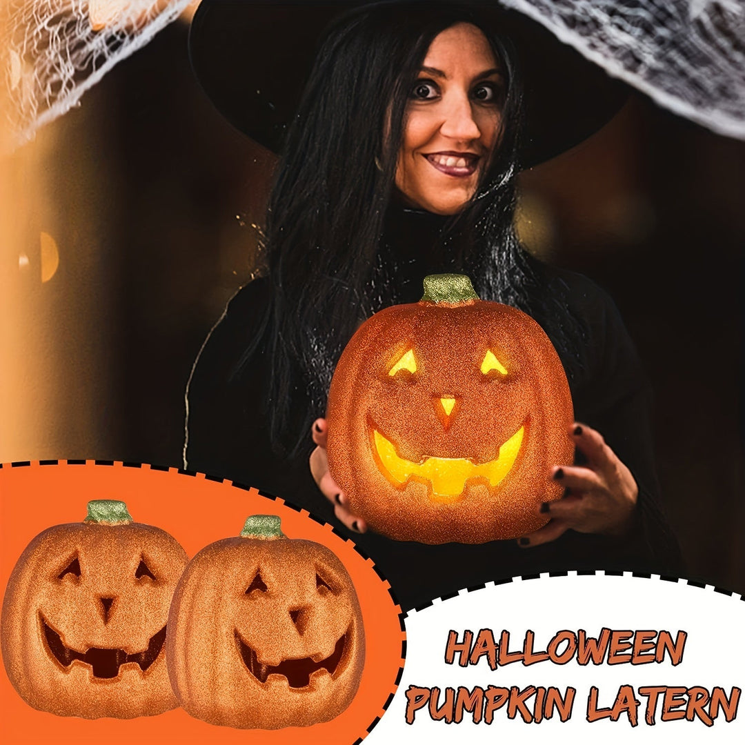 BowLift | Glowing Light-Up Jack O'Lantern Halloween Decoration | Battery Operated