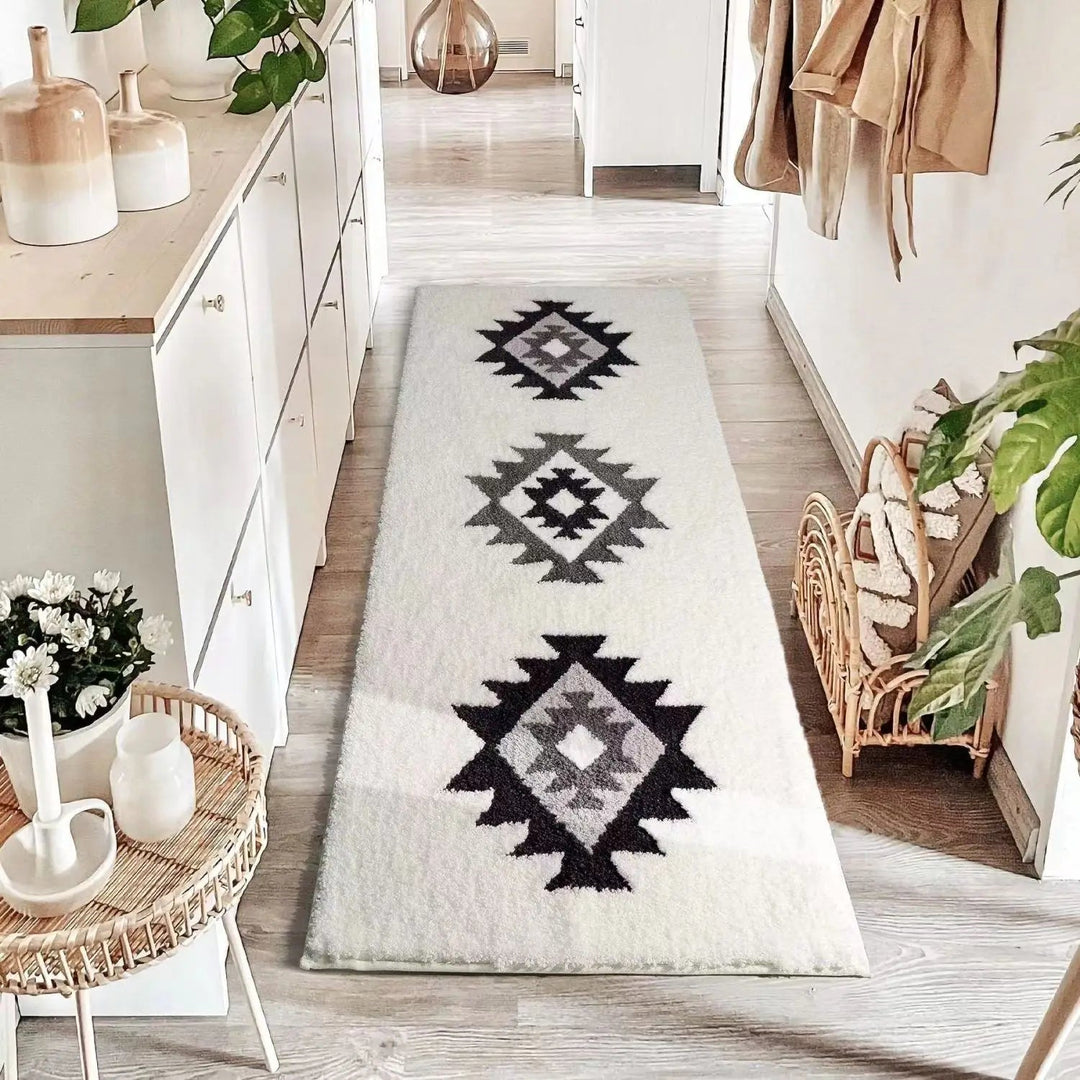 BowLift | Plush Geometric Area Rug