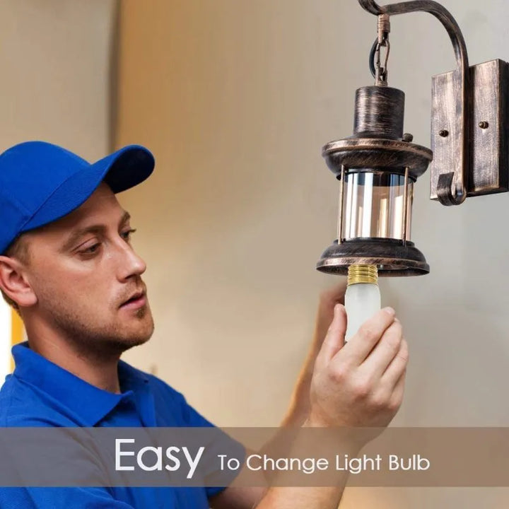 BowLift | Wall light vintage metal industrial sconce