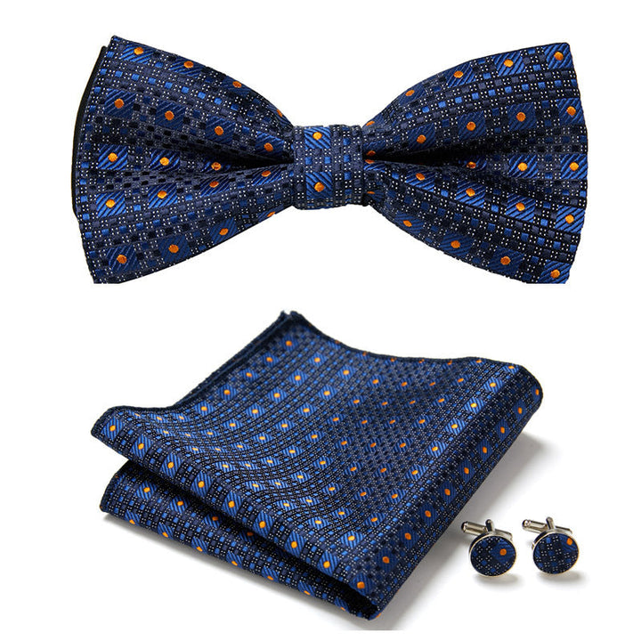 Three-piece set with stylish bow ties Bowlift