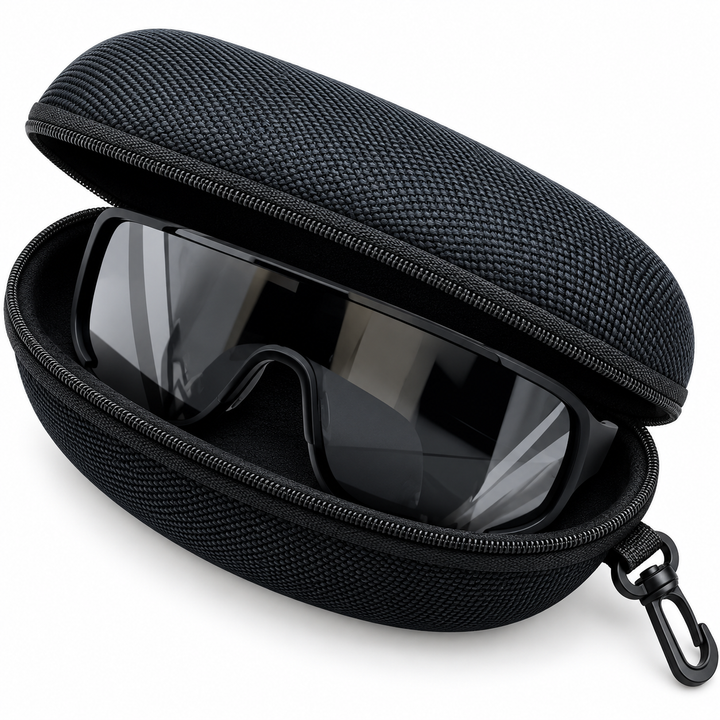 Protective Hard Sunglasses Case with Carabiner Clip Bowlift