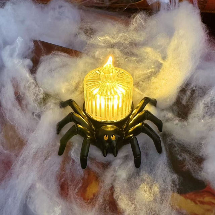 BowLift | Halloween Decoration – Spiderback Ornament with Candle and Eyeball Designs