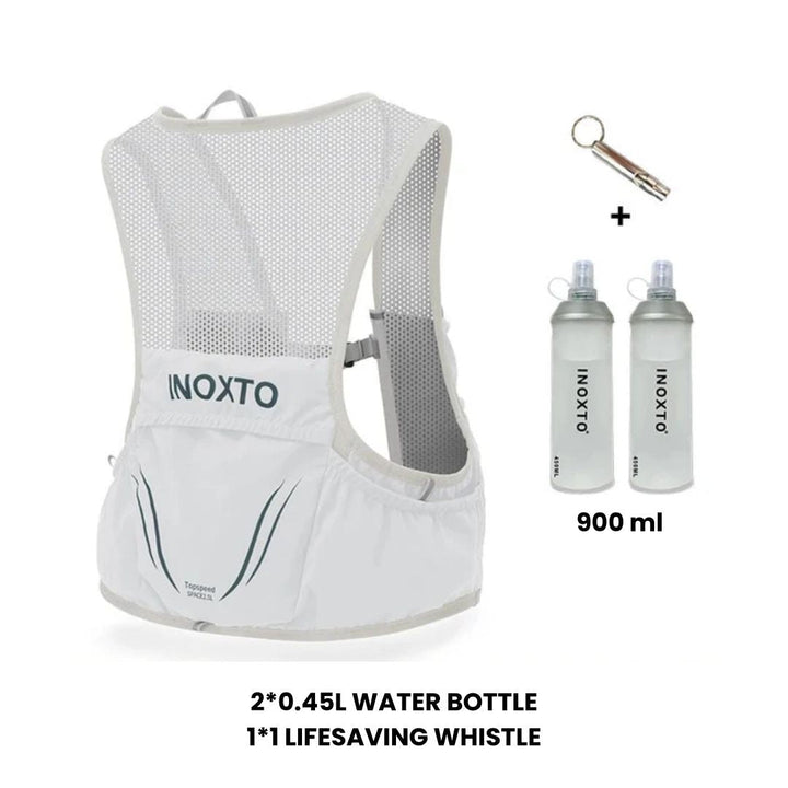 BowLift | Trail Running Hydration Vest – Includes 2 Soft Flasks