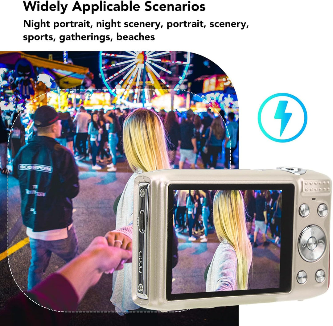 BowLift | 4K Compact Digital Camera with 58MP Photos and 16X Zoom – Lumora