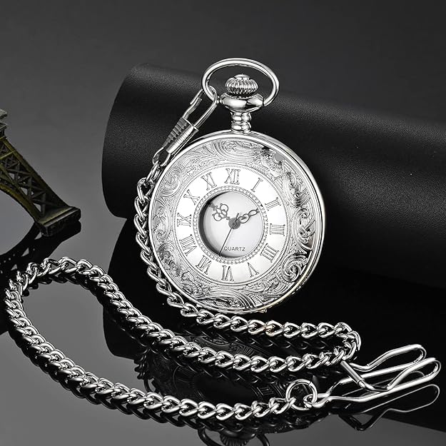 Classic Retro Pocket Watch for Men Bowlift