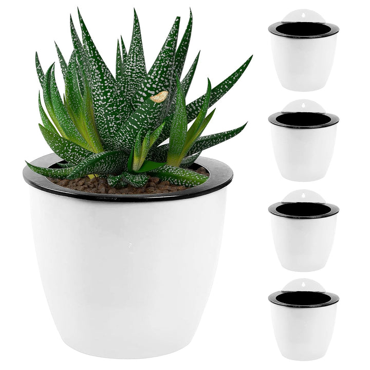 BowLift | Self-watering hanging plant pot – Modern flower pot for wall mounting