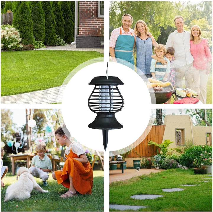 BowLift | Solar Insect Defense Lamp with LED Light – Effective Mosquito Control for the Garden
