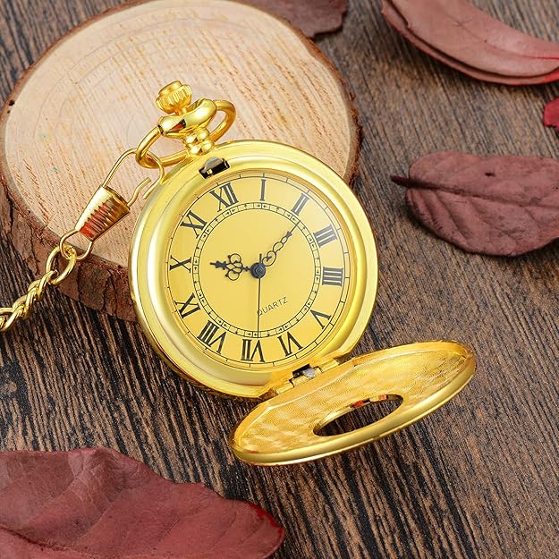 Classic Retro Pocket Watch for Men Bowlift