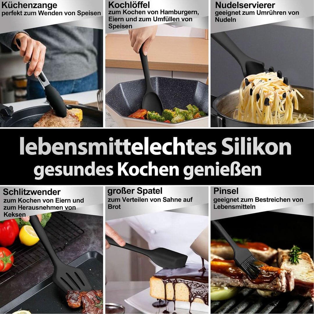 BowLift | KitchenPro - Silicone Kitchen Utensil Set